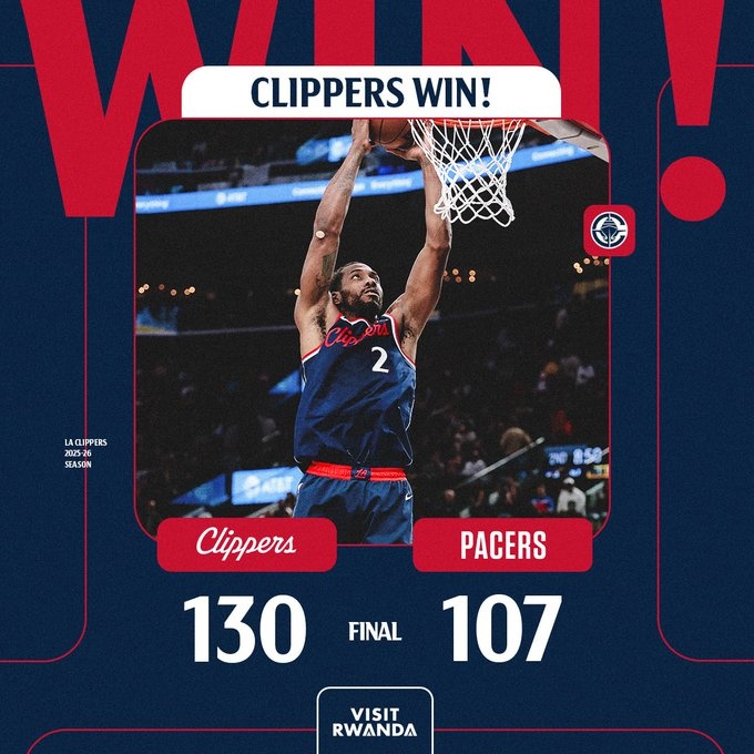 快船发布赢球海报庆祝胜利：伦纳德举火烧天成为主角